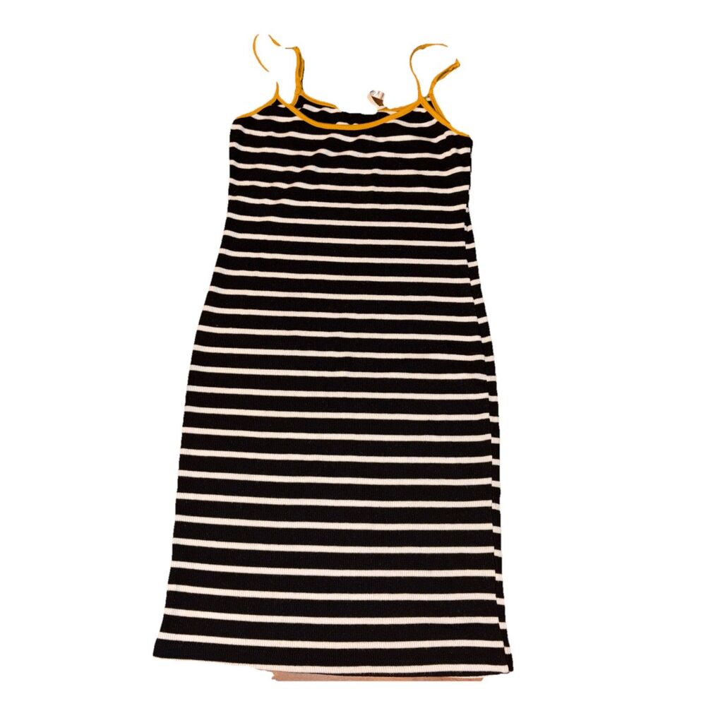 Heart & Hips Women’s Striped Sundress Adjustable Spaghetti Straps Size Small